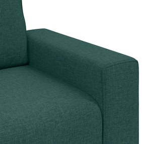 Fotel Sötétzöld 59 cm Textil