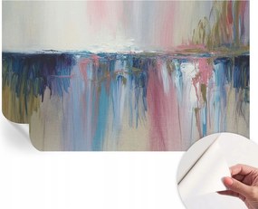 Öntapadós fali fotótapéta Hálószobába Színes absztrakt 416x254