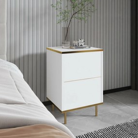Imaj White and Gold éjjeliszekrény