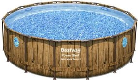BESTWAY Power Steel Swim Vista fémvázas medence szett, 488 x 122 cm 56725