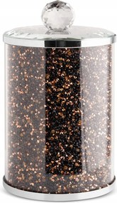 Ventosa tárolódoboz 10x17 fekete-arany