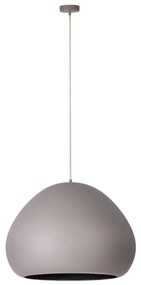 Csillár zsinóron LAVA 1xE27/15W/230V taupe/fekete