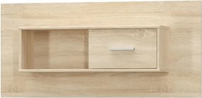 Faliszekrény 1D, tölgy sonoma, TEYO