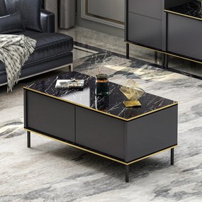 Dohányzóasztal Imaj - Anthracite