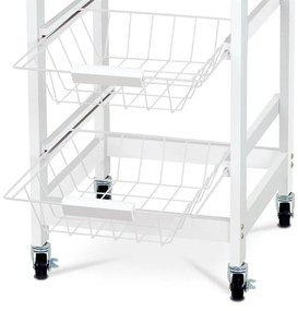 Fehér MDF Polcos Tároló. DR-043