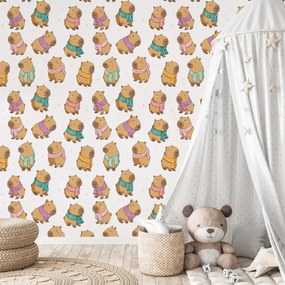 Fotótapéta - Kapybarák (147x102 cm)