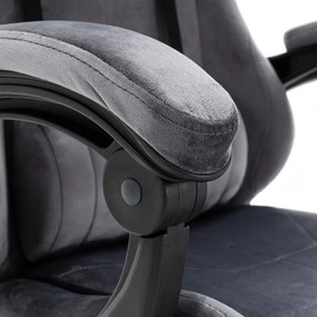 Irodai/gamer szék, szürke, LOPES