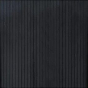 vidaXL négyszögletű fekete bambusz szőnyeg 100 x 100 cm
