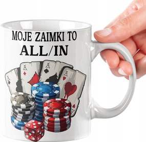 Bögre All In Szerencsejáték Kiváló Minőség Ajándék Szöveg