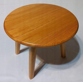 Dohányzóasztal Pw 60cm Dohányzóasztal Fa Pwood Kerek 60cm Olcha