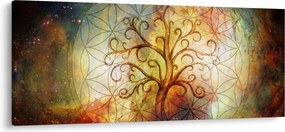 Absztrakt kép fáról (120x50 cm)