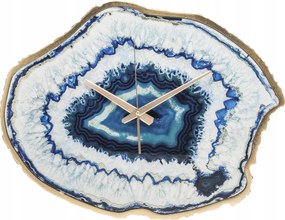 Falióra kék arany achát dekoráció glamour minimalizmus látványos