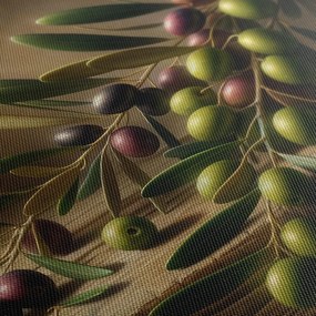 Kép mediterrán olívabogyók