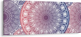 Mandala kép (120x50 cm)