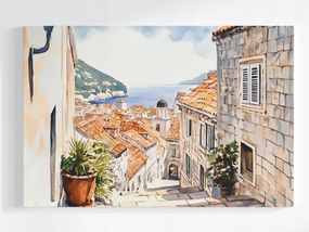 Poszter ĂvĂĄros Dubrovnik HorvĂĄtorszĂĄg Adria 120x80