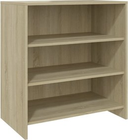 vidaXL sonoma tölgy színű szerelt fa tálalószekrény 70 x 40,5 x 75 cm