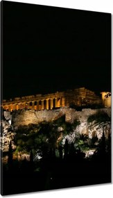Vászonkép 80x120 Éjszaka Akropol Athén