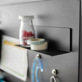 Mágneses üzenőfalra akasztható polc 20x6 cm Tower – YAMAZAKI