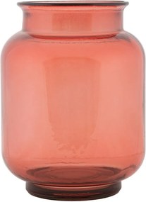 Florero rózsaszín váza újrahasznosított üvegből - Mauro Ferretti