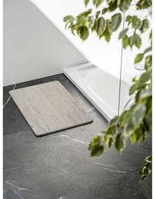 Világosbarna kovaföld fürdőszobai kilépő 39x60 cm Puna – Wenko