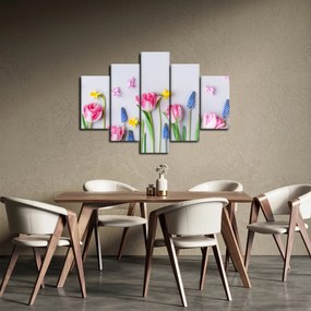Tavaszi virágok képe (150x105 cm)