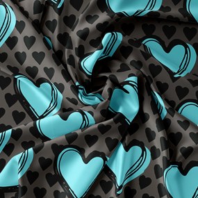 KASUGA türkiz mikroszálas ágyneműhuzat Ágyneműhuzat mérete: 70 x 90 cm | 140 x 200 cm