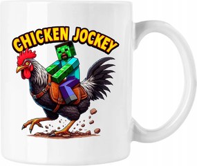 Bögre Csirke Zombie Craft Játék Fehér 330ml