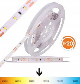 Led Szalag 1M semleges fehér 4000K 4,8W