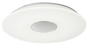GLOBO-41329N NICOLE fehér mennyezet lámpa 1xLED 50W 150-2600lm 3000-4500-6000K 1xRGB LED 7,5W ↕85mm Ø530mm