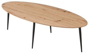 Dohányzóasztal SARAM (artisan tölgy + fekete). 1091526