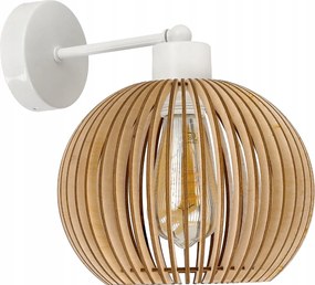 Fali Lámpa E27 fali fix loft Gömb fa
