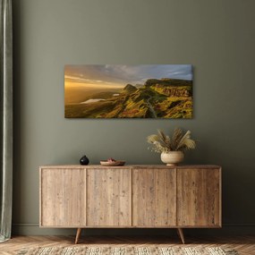 A hegység képe (120x50 cm)