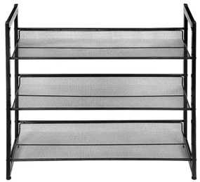 ALVORO fekete cipőtartó