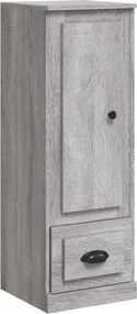 vidaXL szürke sonoma szerelt fa magasszekrény 36x35,5x103,5 cm