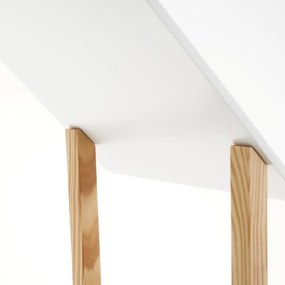 Fehér gyerek könyvespolc 79x131 cm – Casa Selección