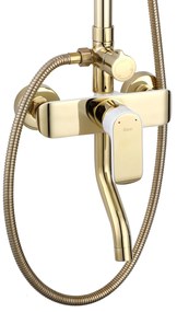Zuhanyszett REA BLOOM WHITE GOLD