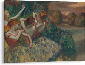 Kép - Edgar Degas, Four Dancers, reprodukciók (70x50 cm)