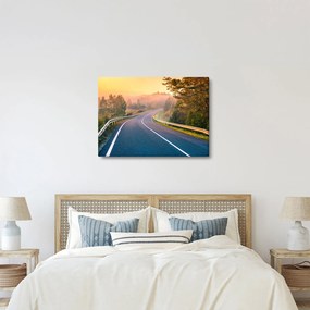 Kép - Az utazás napfelkeltekor (70x50 cm)
