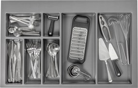 Evőeszköztartó Betét Gtv Fiókhoz Axispace Hips 800MM Antracit