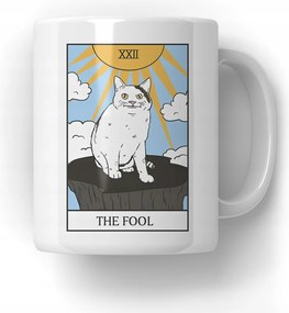 Bögre Macska Tarot Ajándék Macska Ajándék