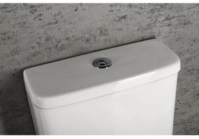 Sapho - kombinált WC TURKU alsó/hátsó lefolyás kerámia/fehér