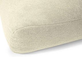 Krémszínű buklé babzsákfotel Sofa Snug – SLOWDOWN