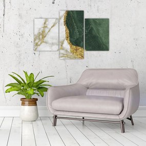 Kép - Zöld márvány N⁰3 (90x60 cm)