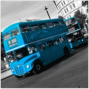 Poszterek 30x30 London busz