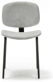 Szürke étkezőszék szett 2 db-os Arus – Marckeric