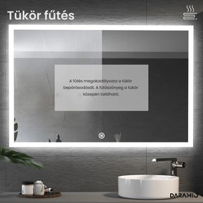Tükör LED világítással F4