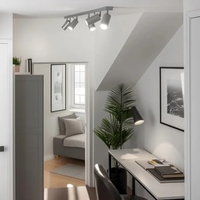 Brilagi - Fürdőszobai spotlámpa SELE 6xGU10/30W/230V IP44 ezüst