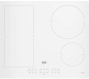 Beko indukciós főzőlap fehér HII64200FMTW