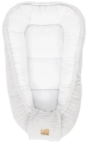 Elefántcsont színű babafészek 55x83 cm – Meowbaby