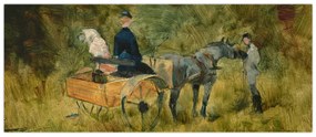 Kép - Henri de Toulouse-Lautrec, The Trap, reprodukciók (120x50 cm)